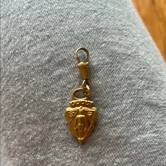 🇮🇹Gucci Gold Arrow Pendant Charm & Zipper Pull - Picture 5 of 7